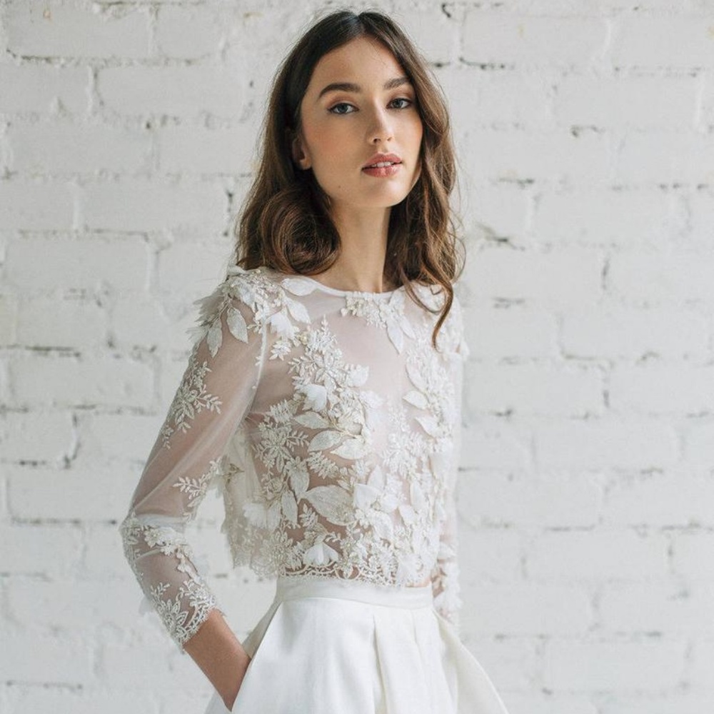 Jurgita Bridal Camila Lace Wedding Top